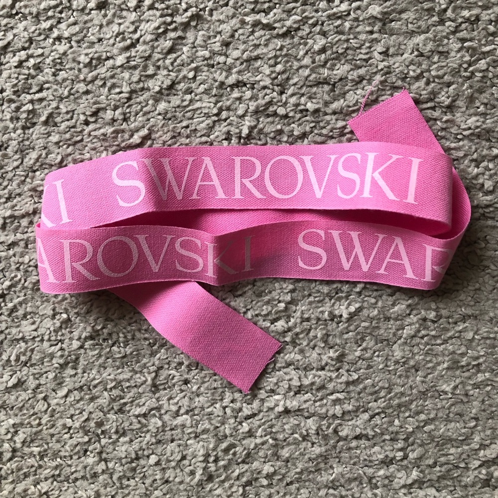 Swarovski Pink Ribbon.27.5 cm.